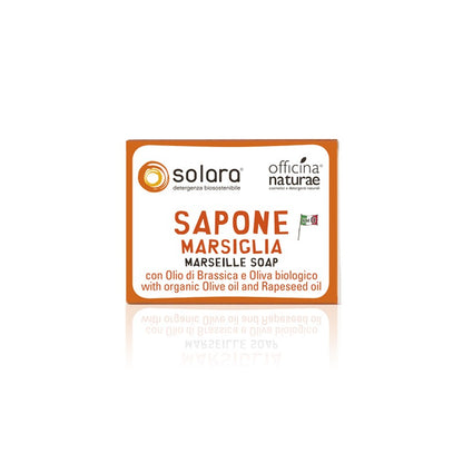 Sapone di Marsiglia Solara Solido per Bucato a Mano e Pretrattante