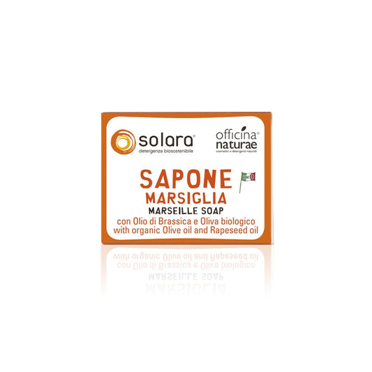 Sapone di Marsiglia Solara Solido per Bucato a Mano e Pretrattante