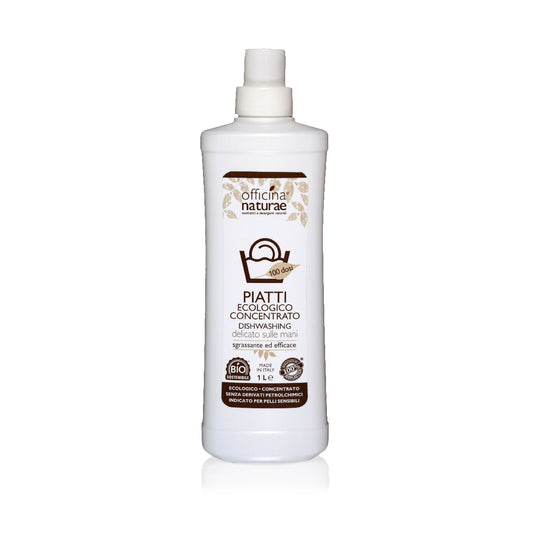 Detersivo Liquido Piatti Ecologico con Olio di Arancio Dolce