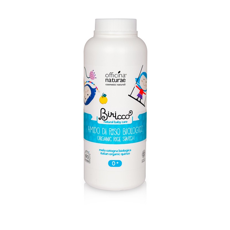 Amido di Riso Biologico Bagnetto Neonati con Malva Bio