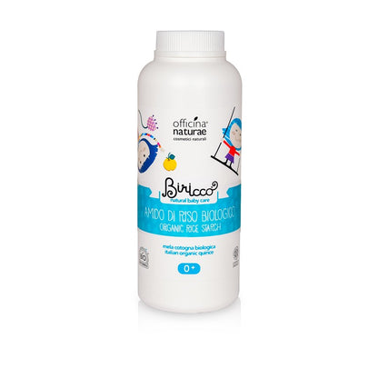 Amido di Riso Biologico Bagnetto Neonati con Malva Bio