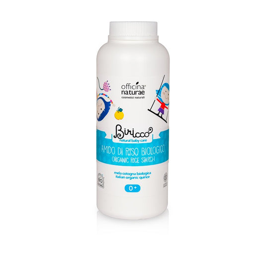 Amido di Riso Biologico Bagnetto Neonati con Malva Bio