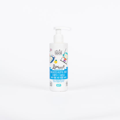 Bagnoschiuma Baby Corpo e Capelli Senza Profumo con Calendula