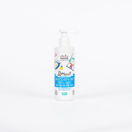 Bagnoschiuma Baby Corpo e Capelli Senza Profumo con Calendula