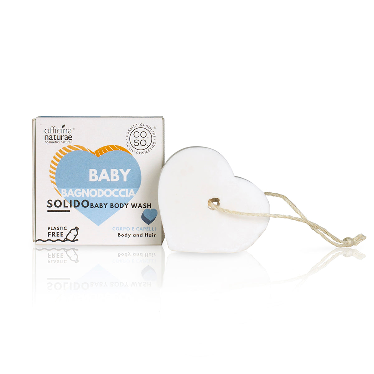 CO.SO. Bagnodoccia Solido Baby Corpo e Capelli con Avena Bio