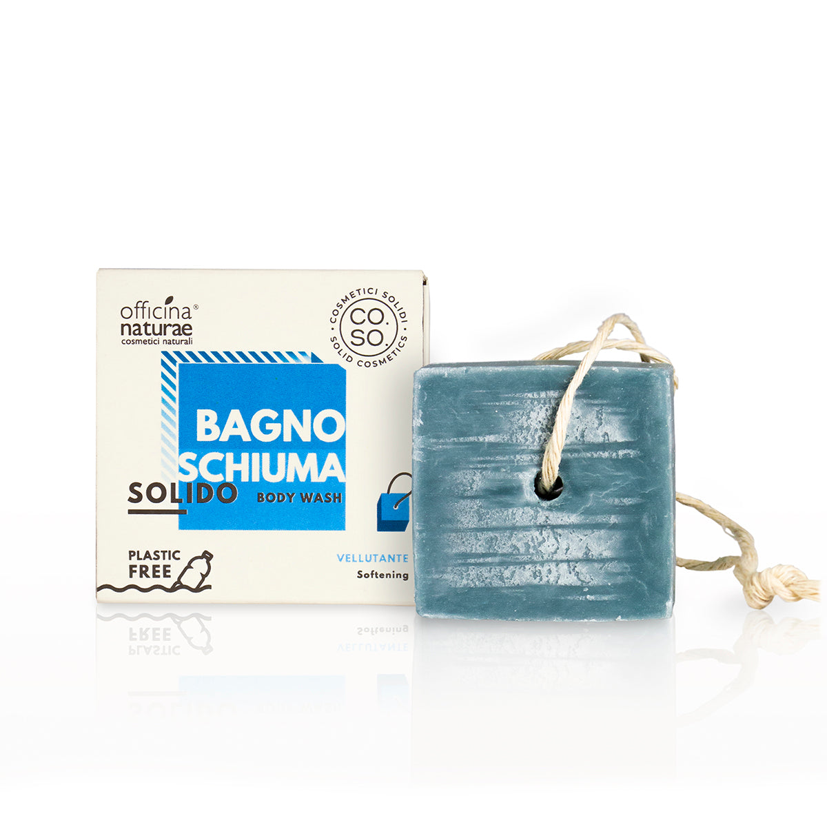 CO.SO. Bagnoschiuma Solido Vellutante con Ribes Nero e Uva Rossa