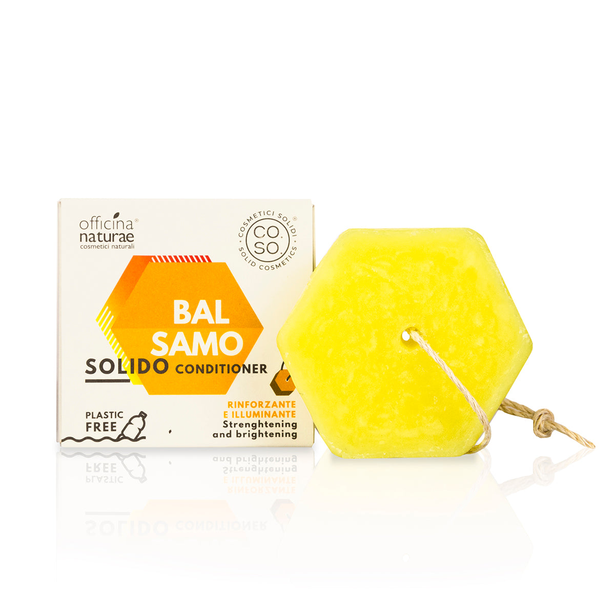 Balsamo Solido Rinforzante e Illuminante per Capelli Spenti