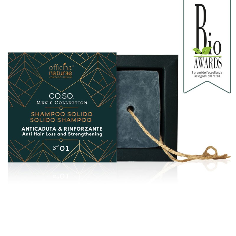 Shampoo Solido Uomo Anticaduta e Rinforzante N°01 con Salice