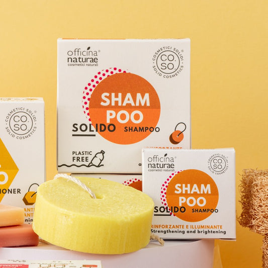 CO.SO. Shampoo Solido Rinforzante e Illuminante per Capelli Stressati