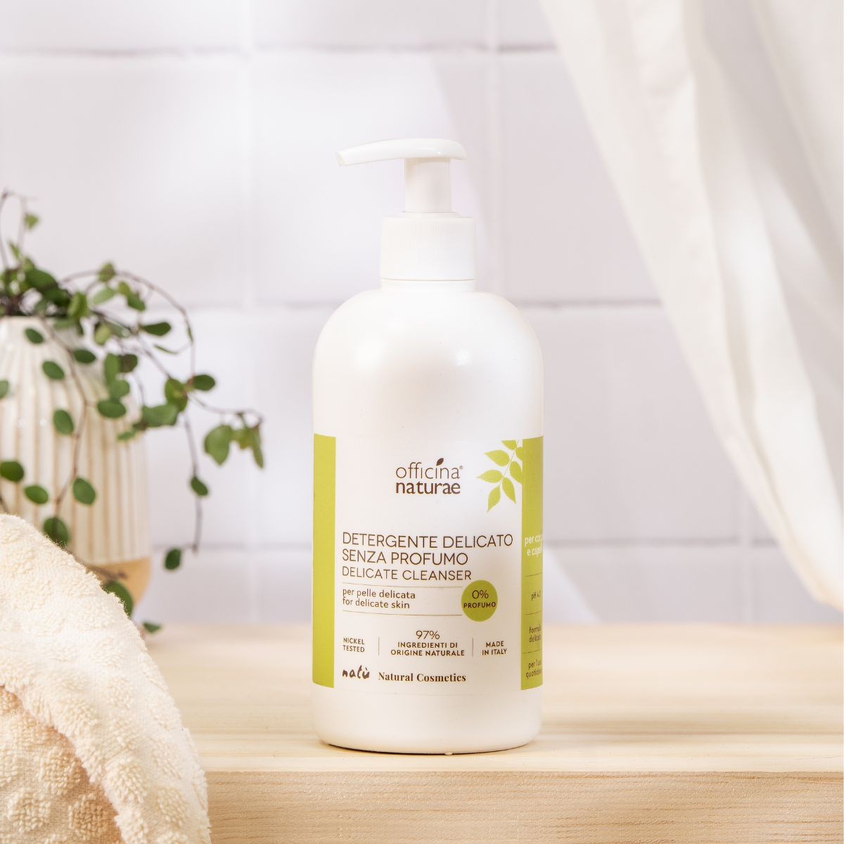 Detergente Delicato Senza Profumo per Pelli Secche e Delicate