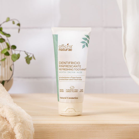 Dentifricio Naturale Rinfrescante in Gel con Menta e Salvia