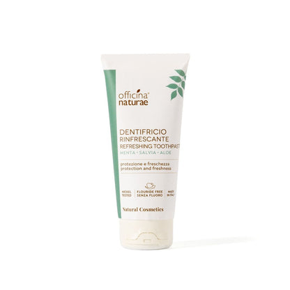 Dentifricio Naturale Rinfrescante in Gel con Menta e Salvia