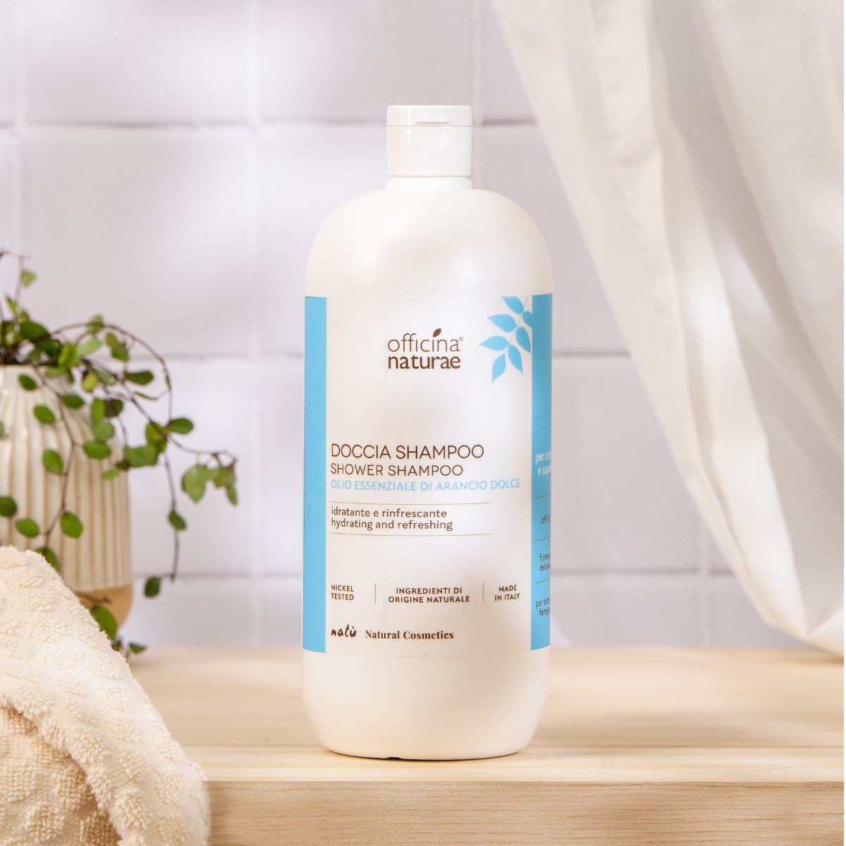 Doccia Shampoo Corpo e Capelli per Uso Quotidiano con Malva Bio