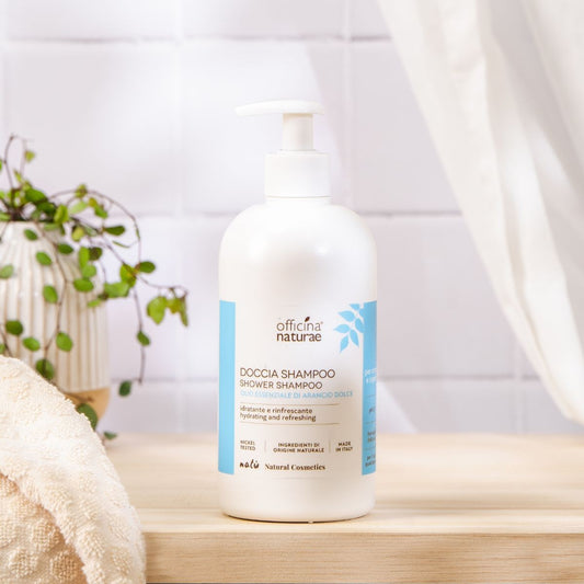 Doccia Shampoo Corpo e Capelli per Uso Quotidiano con Malva Bio