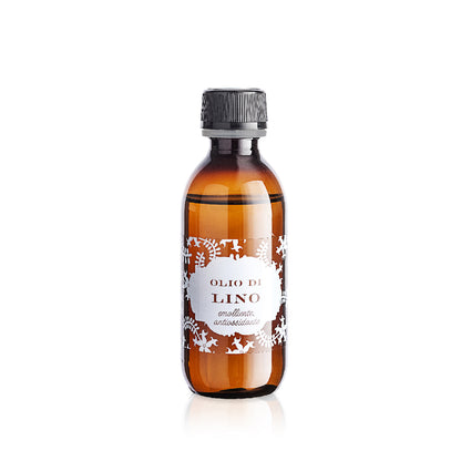 Olio di Lino Puro 100% - Olio Corpo e Capelli Elasticizzante
