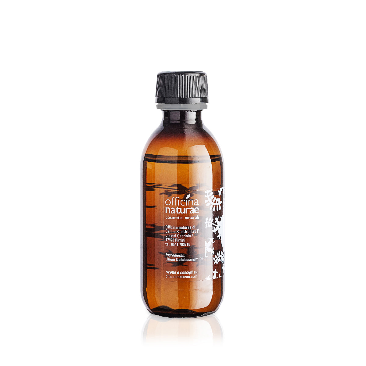 Olio di Lino Puro 100% - Olio Corpo e Capelli Elasticizzante