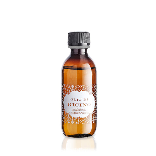 Olio di Ricino Puro al 100% Spremuto a Freddo per Capelli e Ciglia