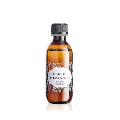 Olio di Sesamo Puro 100% Spremuto a Freddo Olio Corpo da Massaggio