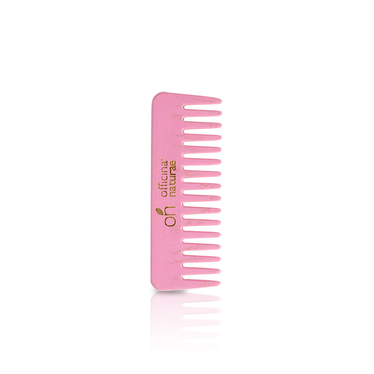 Pettine in Legno a Denti Larghi per Capelli Ricci e Mossi