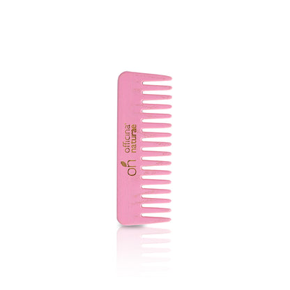 Pettine in Legno a Denti Larghi per Capelli Ricci e Mossi