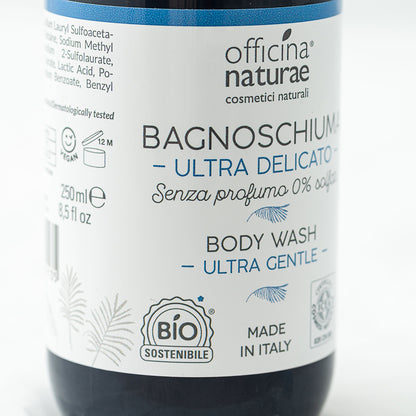 Bagnoschiuma Ultra Delicato Senza Profumo per Pelle Delicata