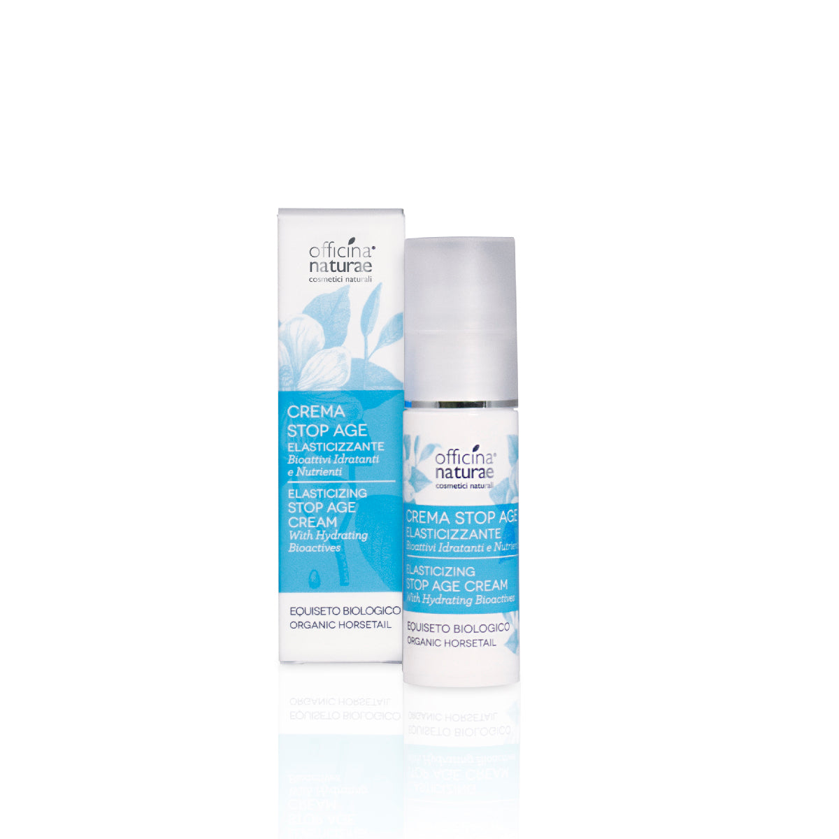 Crema Stop Age Elasticizzante Viso con Olio di Argan ed Equiseto Bio