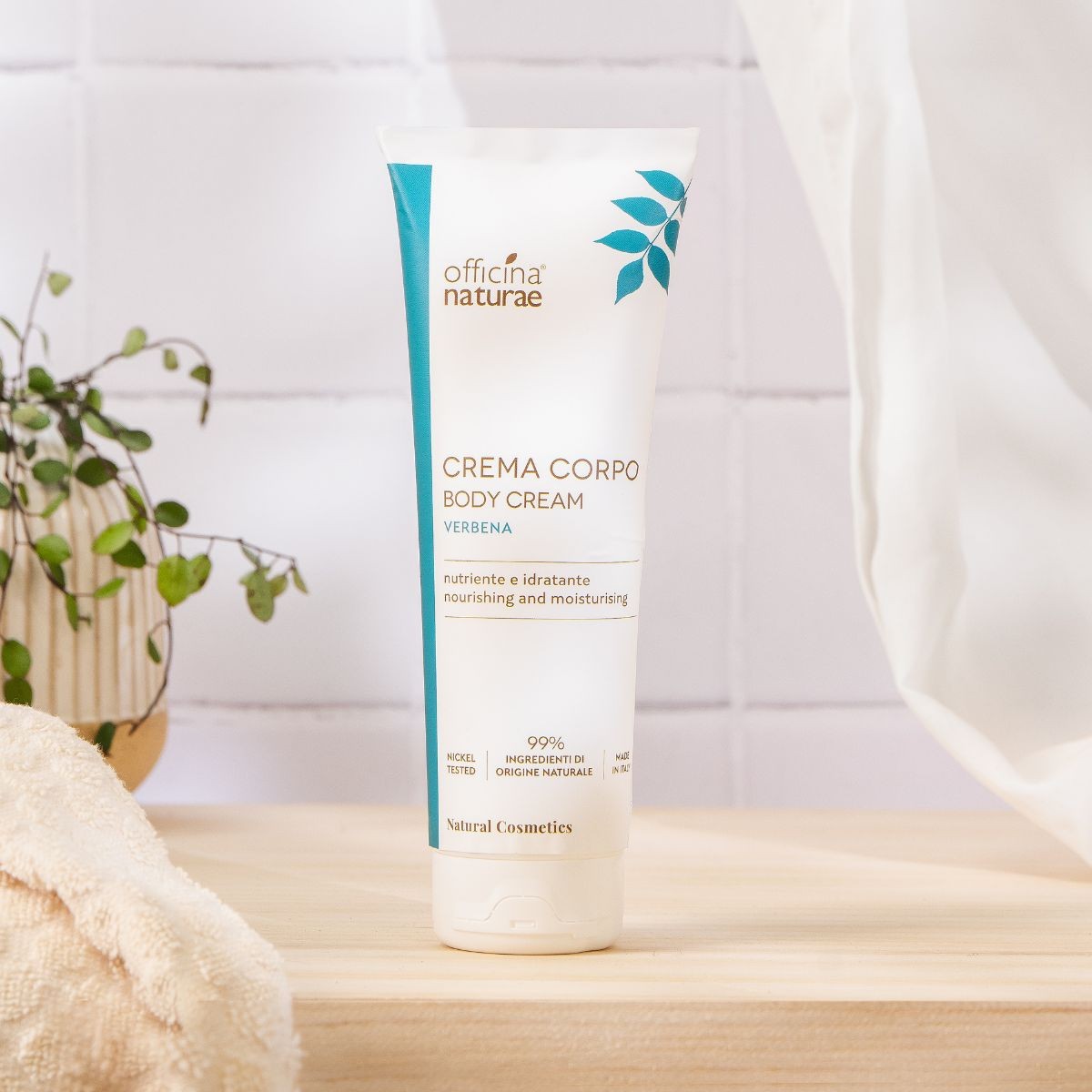Crema Corpo Verbena Nutriente per Pelli Secche e Delicate