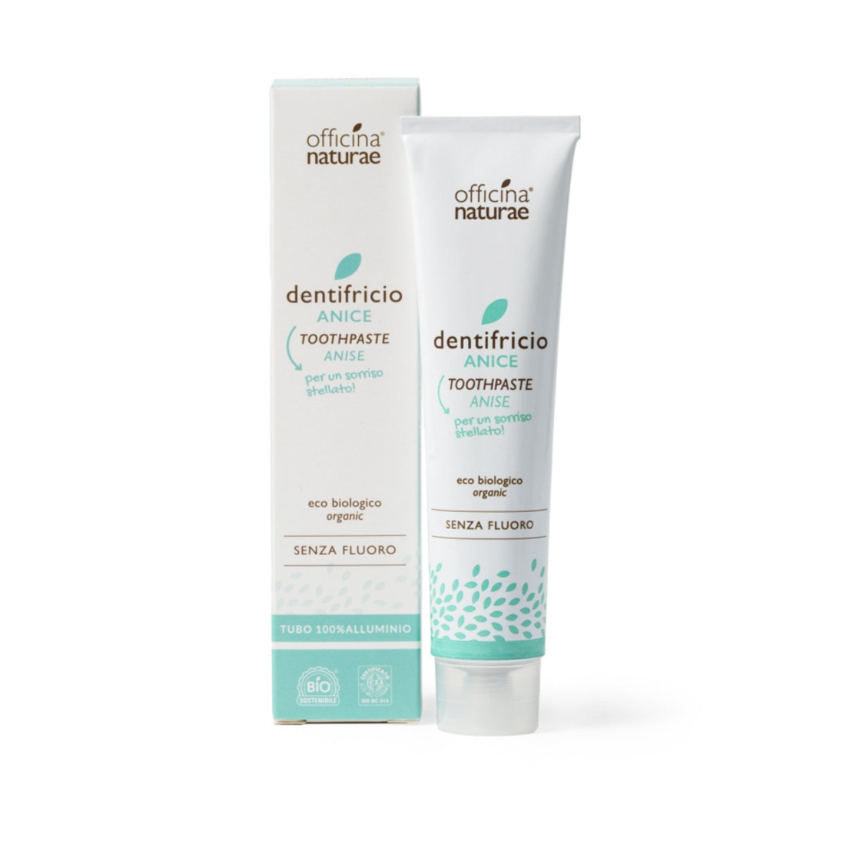 Dentifricio Naturale in Gel Senza Fluoro con Lichene Islandico