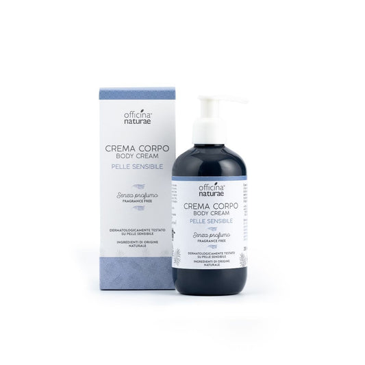 Crema Corpo per Pelli Sensibili Senza Profumo con Aloe Bio