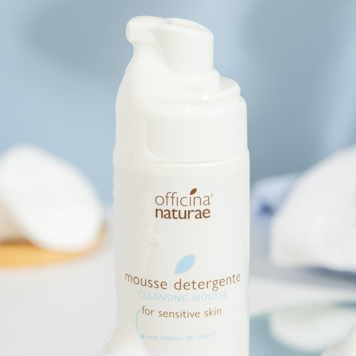 Mousse Detergente Viso Pelli Sensibili e Reattive Senza Profumo