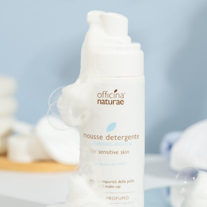 Mousse Detergente Viso Pelli Sensibili e Reattive Senza Profumo
