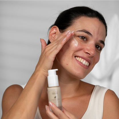 Crema Viso per Pelli Sensibili Senza Profumo - Fico d'India e Cappero