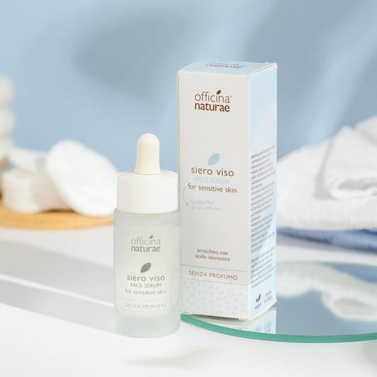 Siero Viso Pelle Sensibile Senza Profumo con Acido Ialuronico