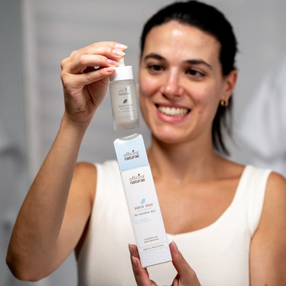 Siero Viso Pelle Sensibile Senza Profumo con Acido Ialuronico