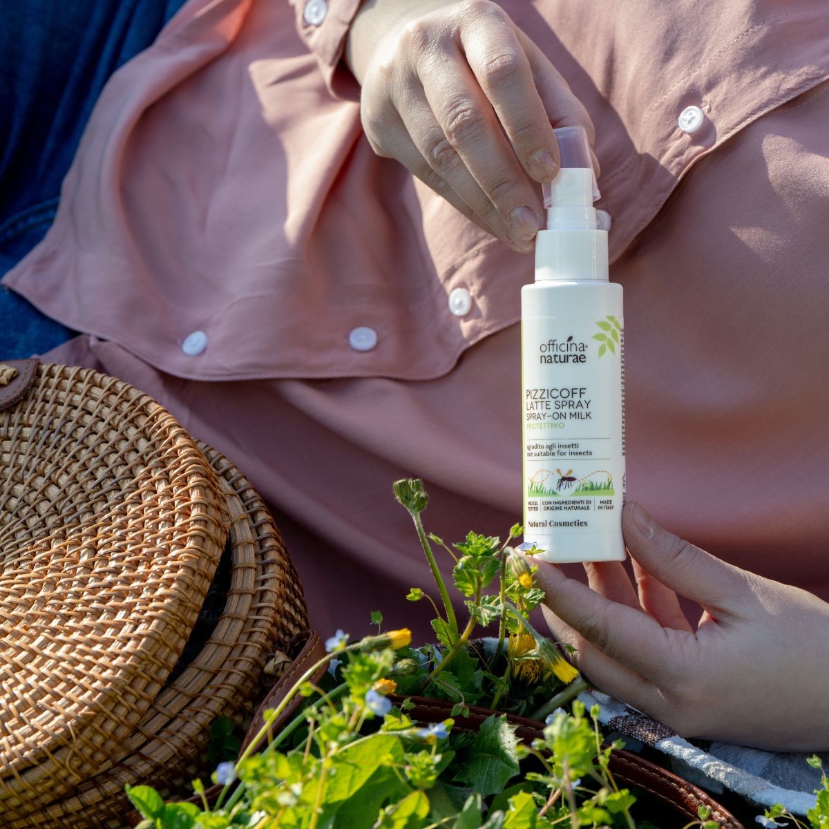 Latte Spray Corpo Pizzicoff per Tutta la Famiglia con Karité Bio
