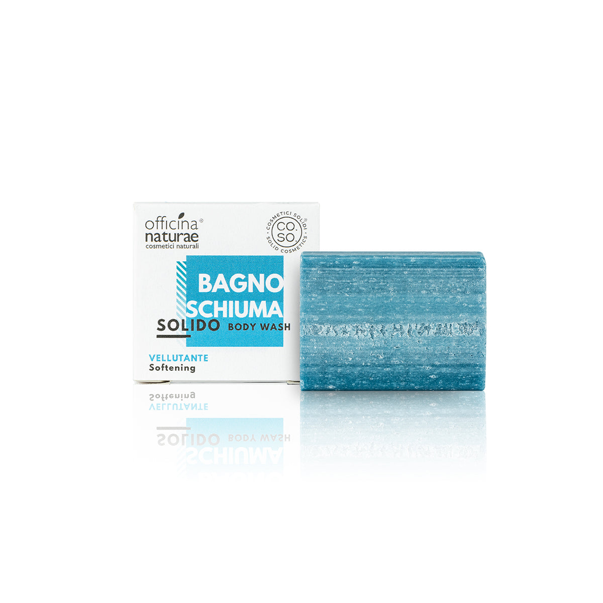 CO.SO. Bagnoschiuma Solido Vellutante con Ribes Nero e Uva Rossa
