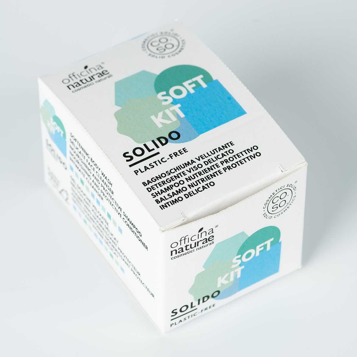 Kit Cosmetici Solidi Soft per Viso, Corpo e Capelli Delicati