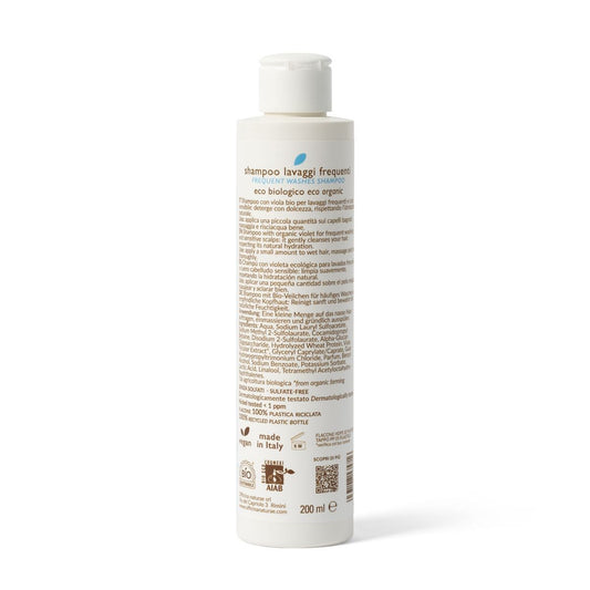 Shampoo Lavaggi Frequenti per Uso Quotidiano con Viola Bio