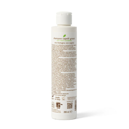Shampoo Capelli Grassi Purificante con Rosmarino Bio e Celidonia