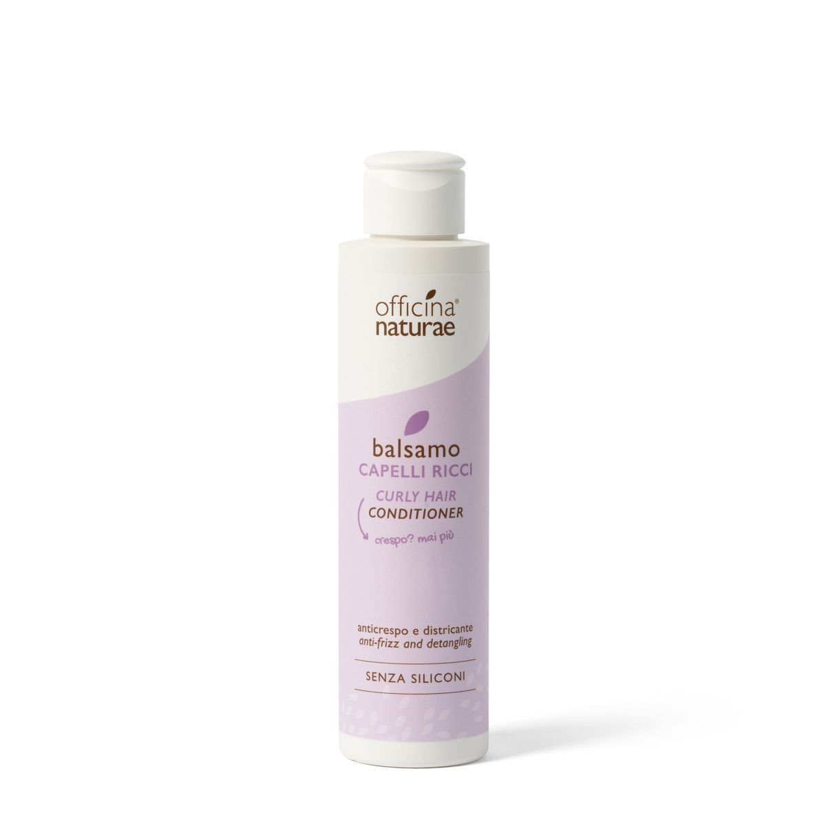 Balsamo Capelli Ricci Anti-Crespo con Ricino Bio e Avena