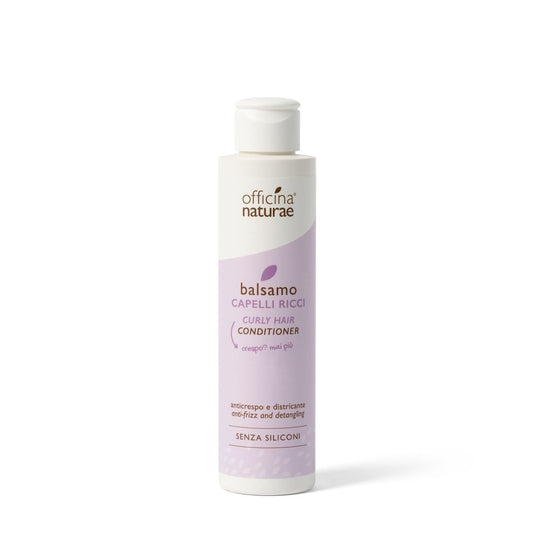 Balsamo Capelli Ricci Anti-Crespo con Ricino Bio e Avena