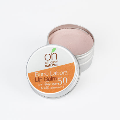Burro Labbra Solare SPF 50 ad Alta Protezione con Acido Ialuronico