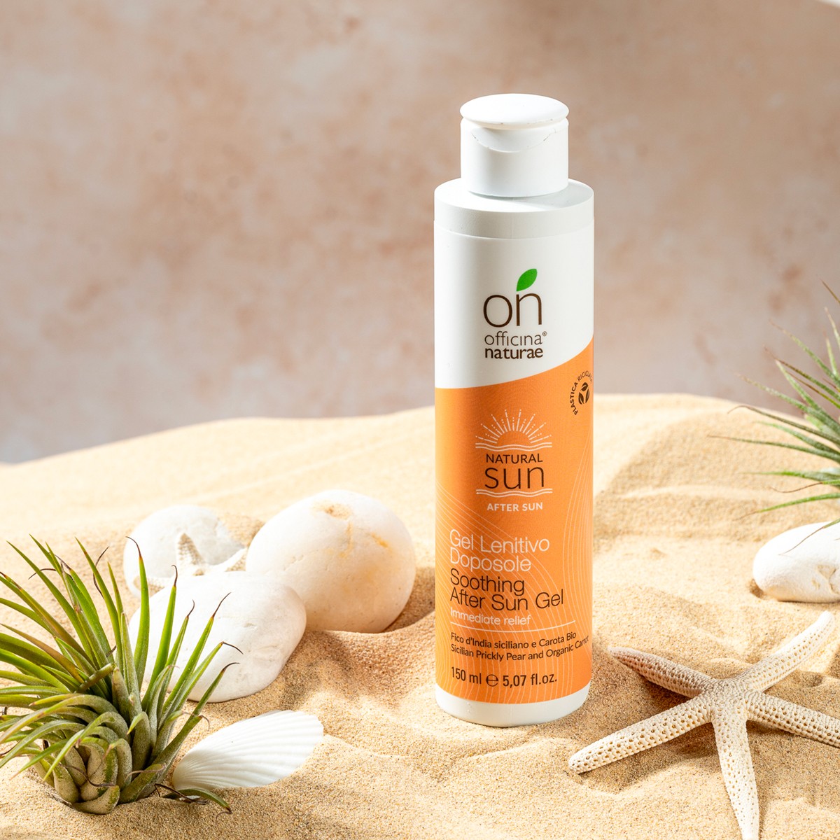 Gel Lenitivo Doposole con Fico d'India, Carota e Malva Bio
