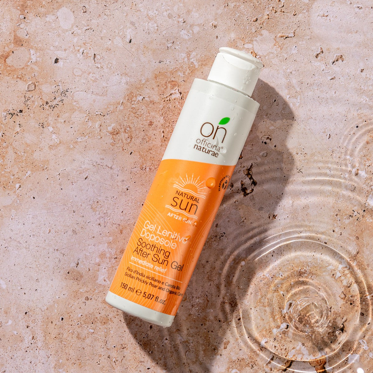Gel Lenitivo Doposole con Fico d'India, Carota e Malva Bio