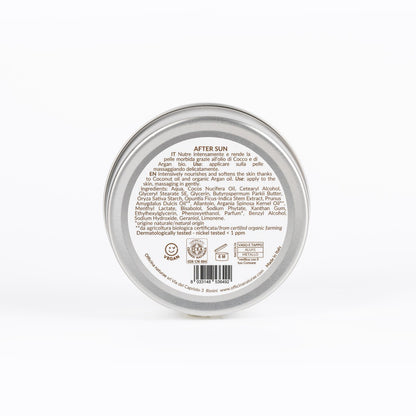 Crema Doposole con Fico d'India, Olio di Cocco e Argan Bio