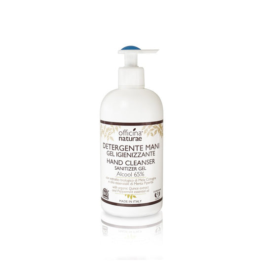 Gel Mani Igienizzante con Mela Cotogna Bio e Menta Piperita