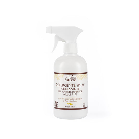 Detergente Spray Igienizzante per Superfici con Alcool Etilico
