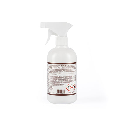 Detergente Spray Igienizzante per Superfici con Alcool Etilico