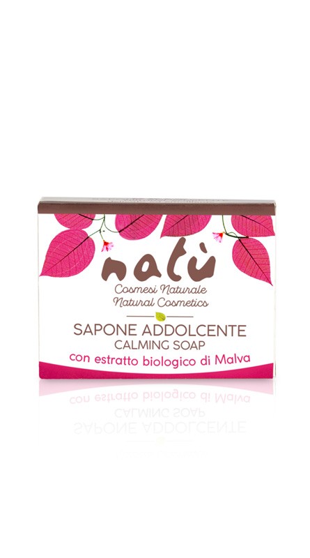 Sapone Addolcente - Sapone Solido Senza Profumo con Malva Bio