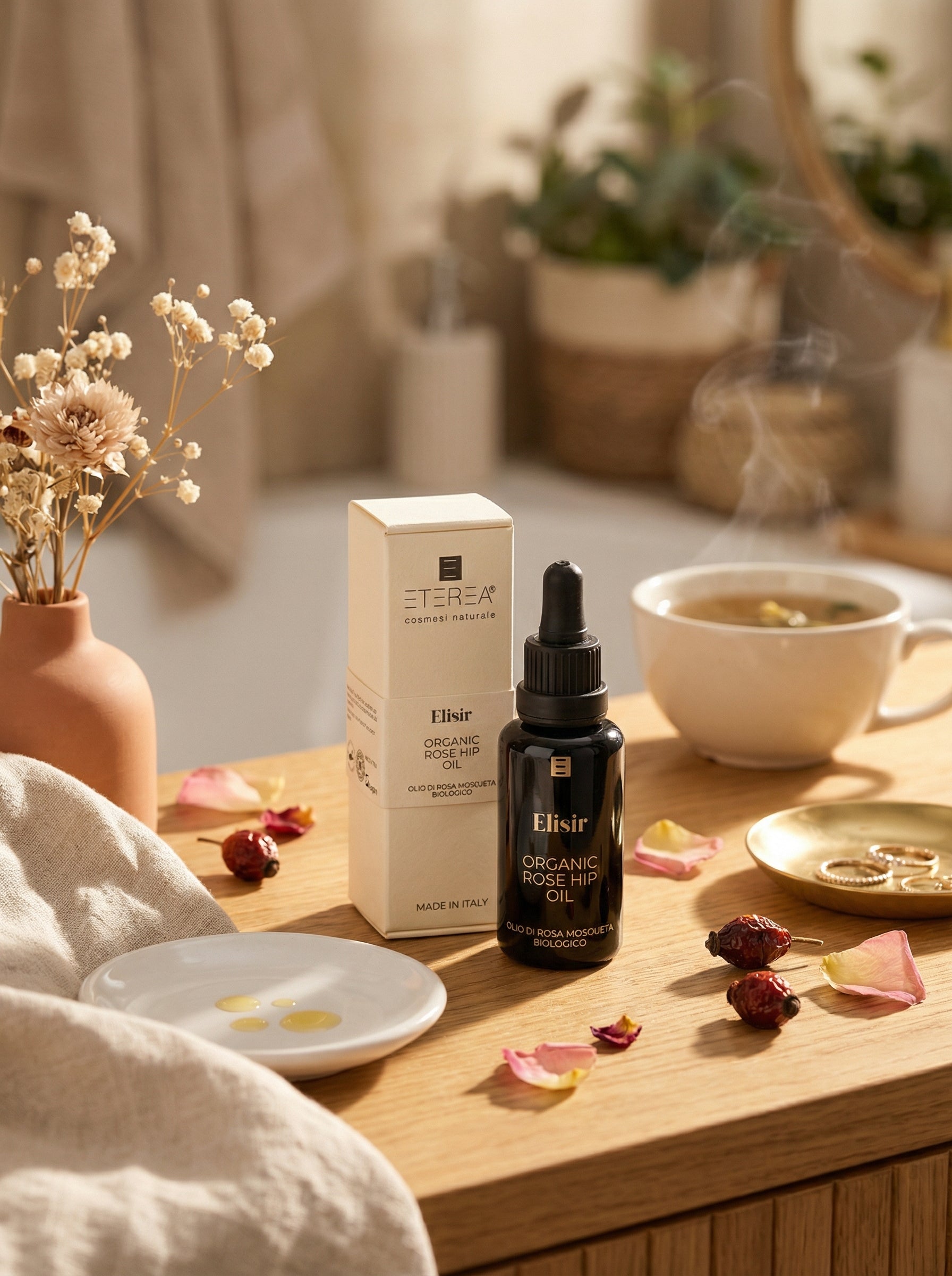 Organic Rose Hip Oil by Eterea — hero product photo